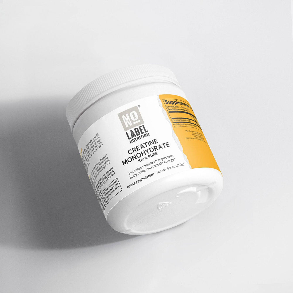 No Label Nutrition® Creatine Monohydrate