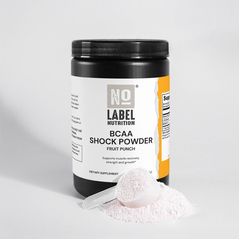 No Label Nutrition® BCAA Shock Powder