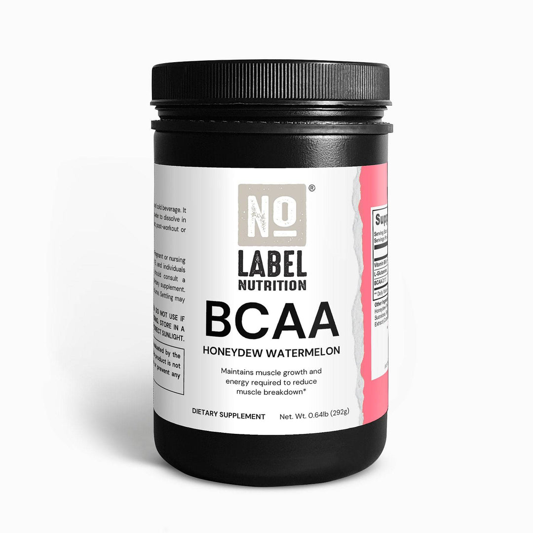 No Label Nutrition® BCAA Post Workout Powder