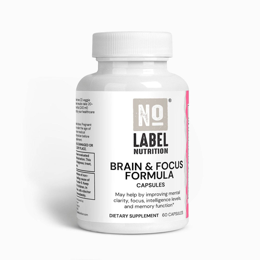 No Label Nutrition® Brain & Focus Formula