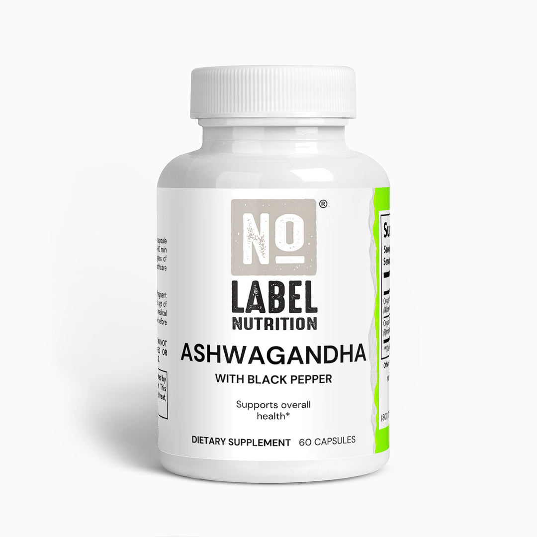 No Label Nutrition® Ashwagandha